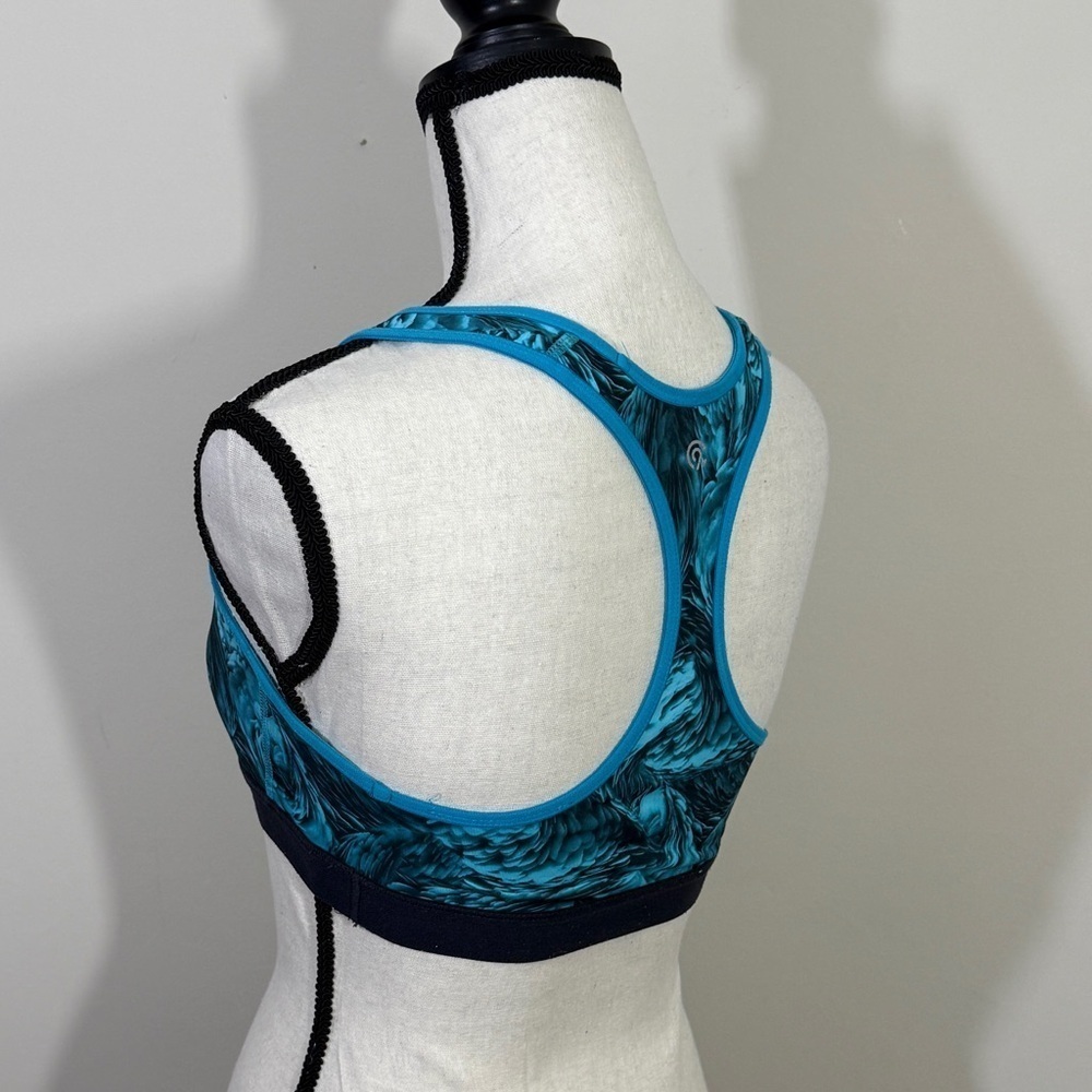 C9 by Champion Teal and Black Sports Bra - Picture 4 of 6